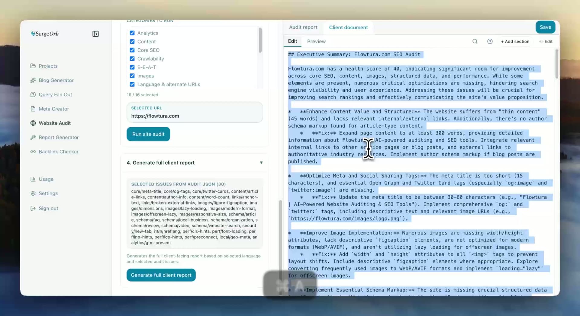 Optimize Content for Search with AI-Powered Suggestions