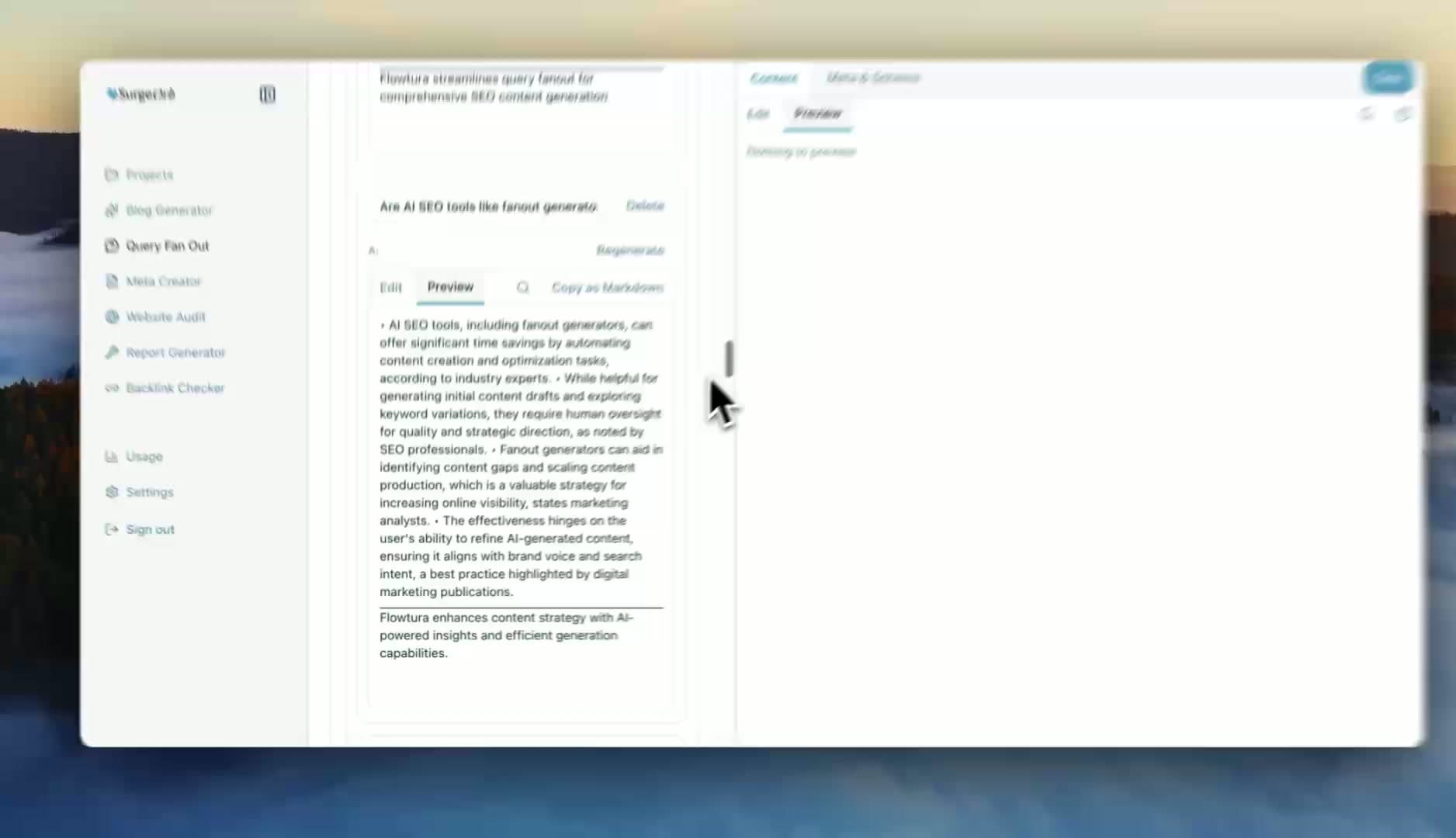 Create Paragraphs, Hooks and Outlines in Seconds